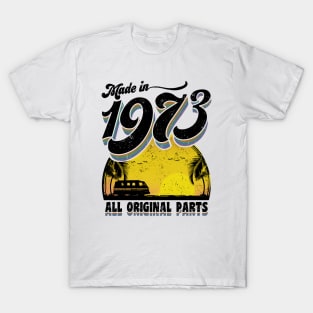 Made in 1973 All Original Parts T-Shirt